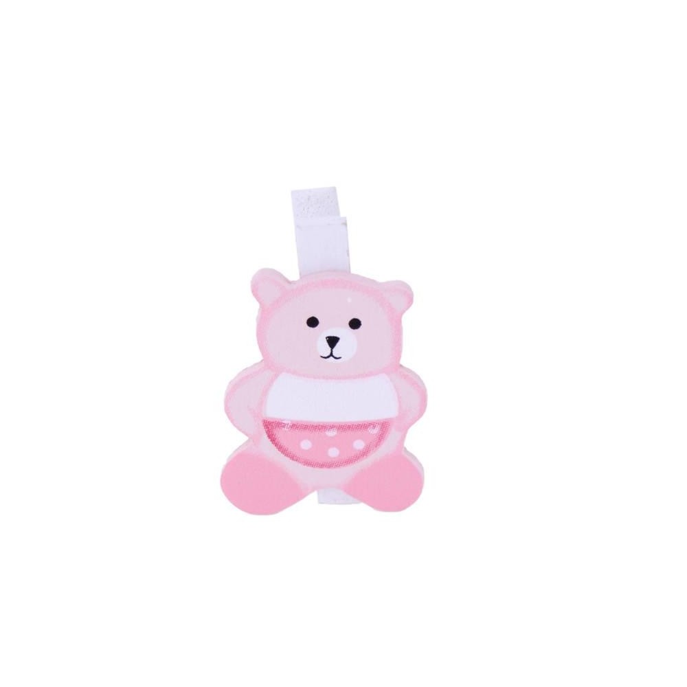 SET 8 MOLLETTINE BEBE ROSA